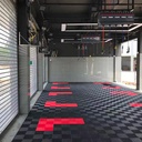 Podlahová dlaždice Mosolut Aero - černá